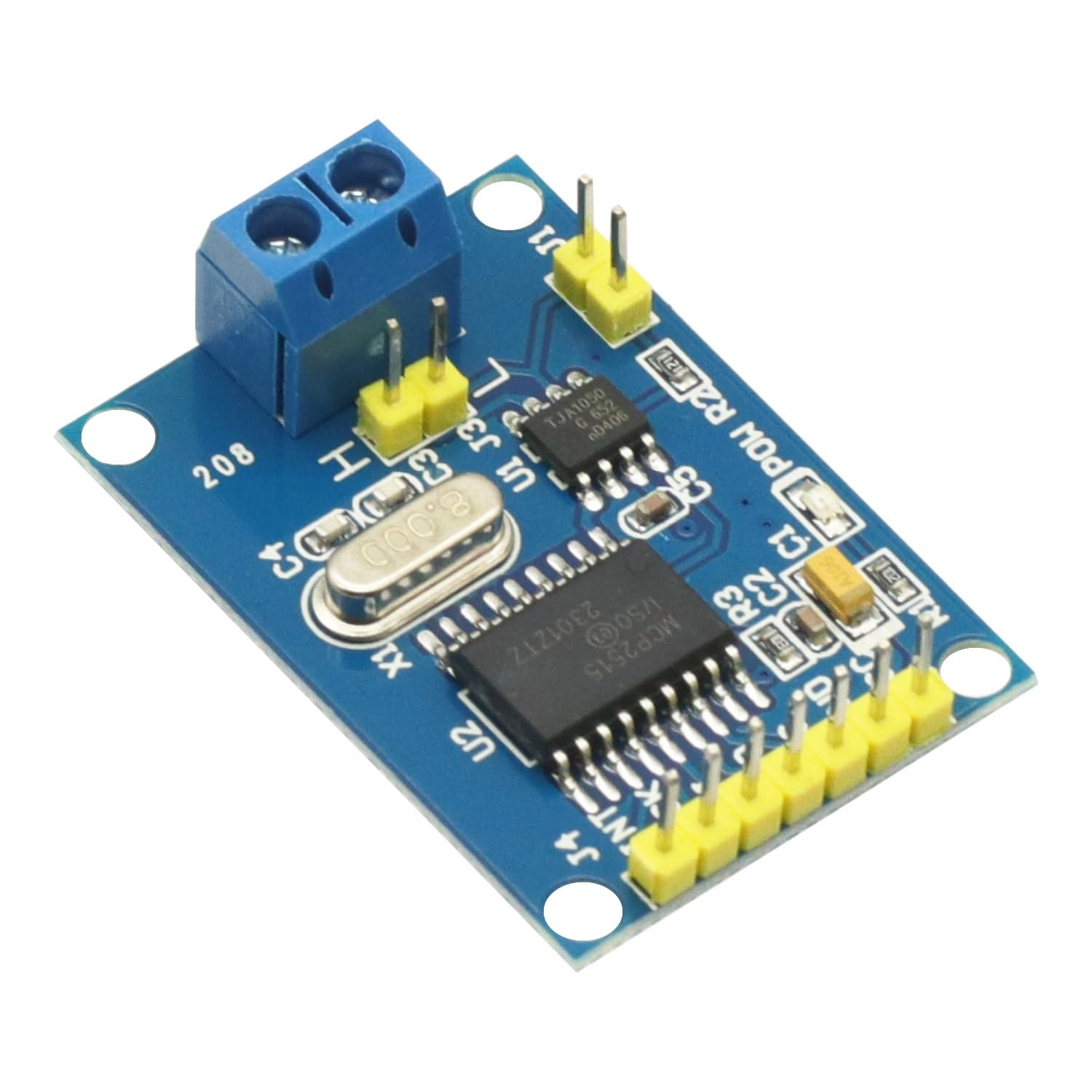 Amazon.com: 2Pcs MCP2515 CAN Bus Driver Module Board TJA1050